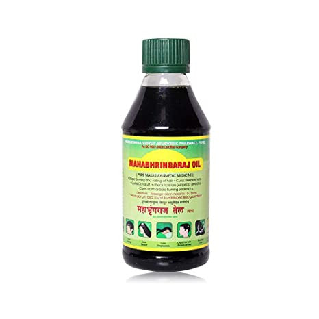Mahabhringraj Herbal Hair Oil | Traditional Ayurvedic Hair Care Oil ...